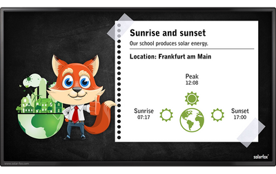 Solarfox® school package plus (Secondary schools)