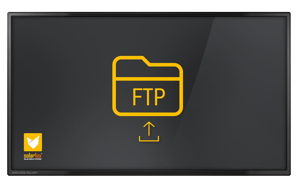 FTP-Account for data transmission