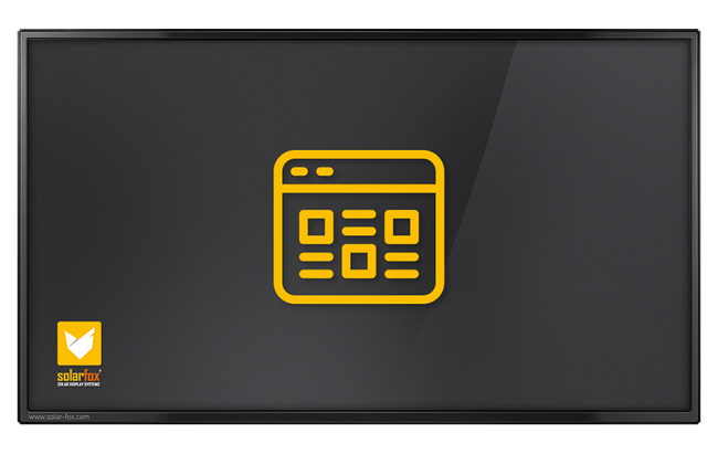 SOLARFOX® Webpublic package 2.0